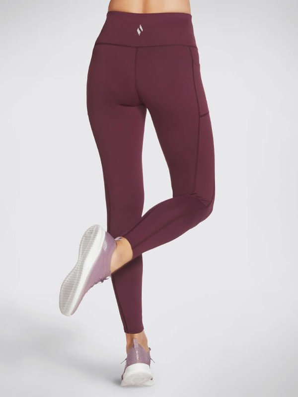 Skechers GOWALK High Waisted Women's Leggings - Purple