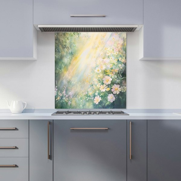 Warren Reed Summer Meadow Glass Kitchen Splashback - 00008