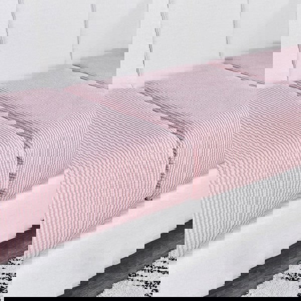 Anyhouz Anyseat Sofa Cover Old Rose Polyester Thick Stretchable Cushion For Living Room 1Pc Enlarge Size 160-185cmx60-90cm