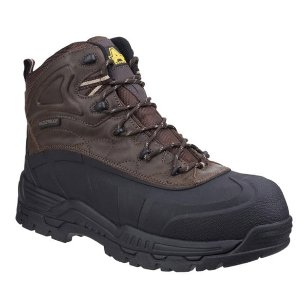 Amblers Safety FS430 Orca Hybrid Waterproof Non-Metal Men's Safety Boots in Brown