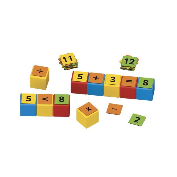 Geomag Magicube  Magnetic Shapes Maths Builder - 61 Pieces