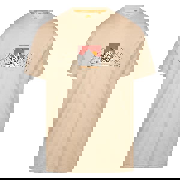 Trespass Mens Grande T-Shirt - Soft Stone