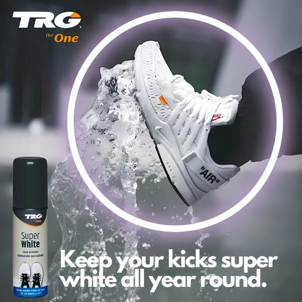 TRG Superwhite Shoe Whitener - Brightness Restoration for Leather 75ml