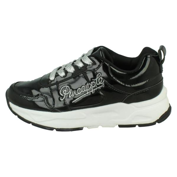 Pineapple Girls Pineapple Casual Comfy Lace Up Trainers H2716
