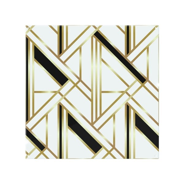 Benjamin Tate Design Golden Art Deco Splash Back