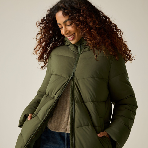 Regatta Womens Yasira Insulated Jacket - Dark Khaki