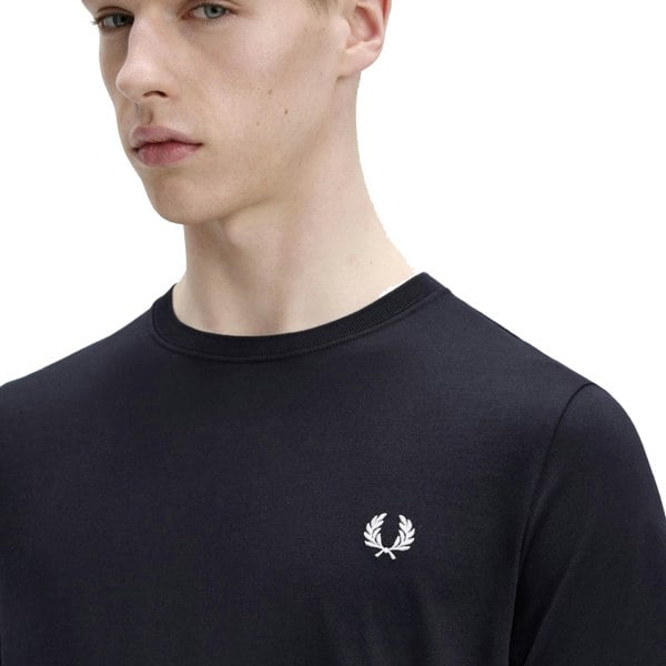 Fred Perry Crew Neck T-Shirt Navy