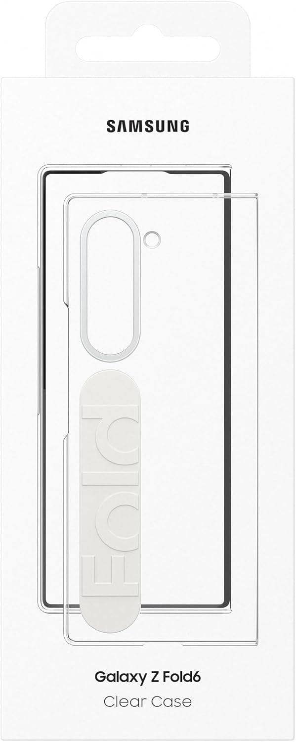 Samsung Galaxy Z Fold 6 Clear Case with Grip - EF-QF956CTEGWW