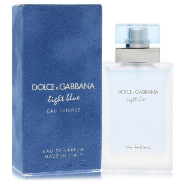 Dolce & Gabbana Light Blue Eau Intense by Dolce & Gabbana Eau De Parfum Spray 0.85 oz for Men 25 ml