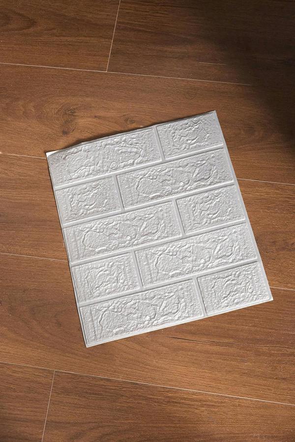 Living and Home 15PCS Self-Adhesive 3D Wall Panels Wallpaper with Brick Effect
