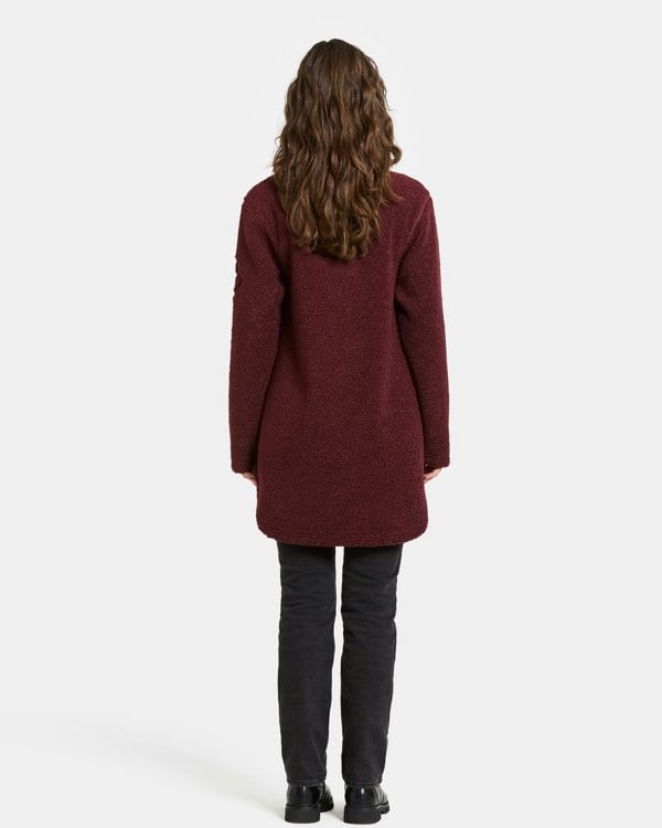 Didriksons Umi 3 Womens Full Zip Fleece - Old rust 147