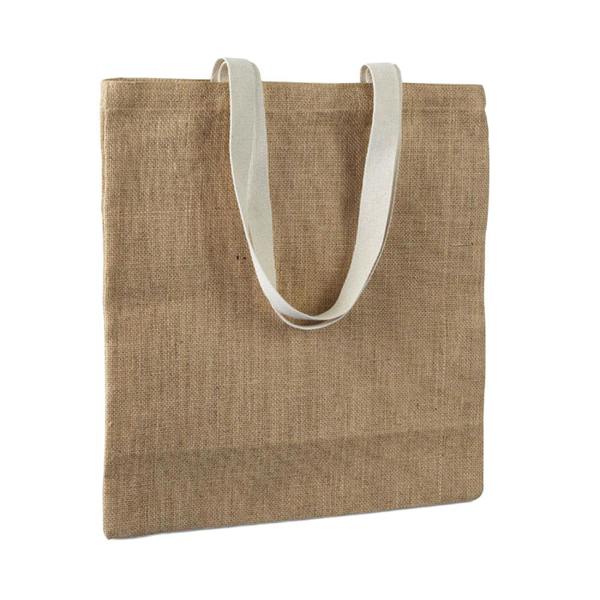 MidOcean Juhu Plain Jute Shopper Bag - Beige