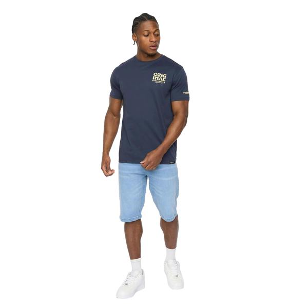 Crosshatch Mens Hammersmith Denim Shorts - Light Wash - 