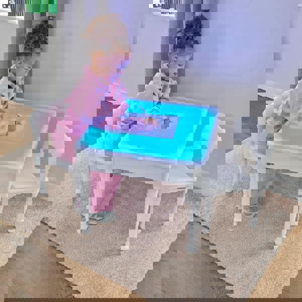 Liberty House Toys Light Table and Two Chairs Set