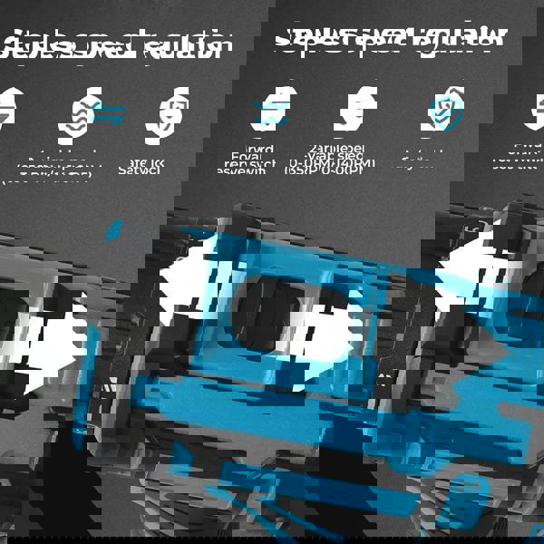 Traderight Cordless Drill Combi Driver Electric Screwdriver Set 2.0Ah Battery