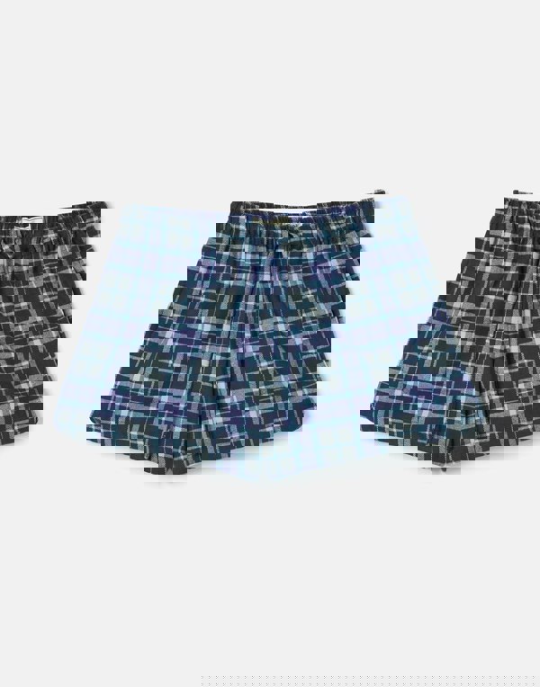 Women's Brushed Cotton Sleep Shorts – Jura Tartan - British Boxers