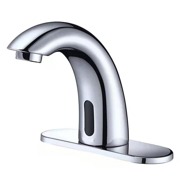 Ener-J Touchless Motion Sensor Faucet with LED Temperature Display, 360 Degrees, 3 Flow Modes, Cold & Hot