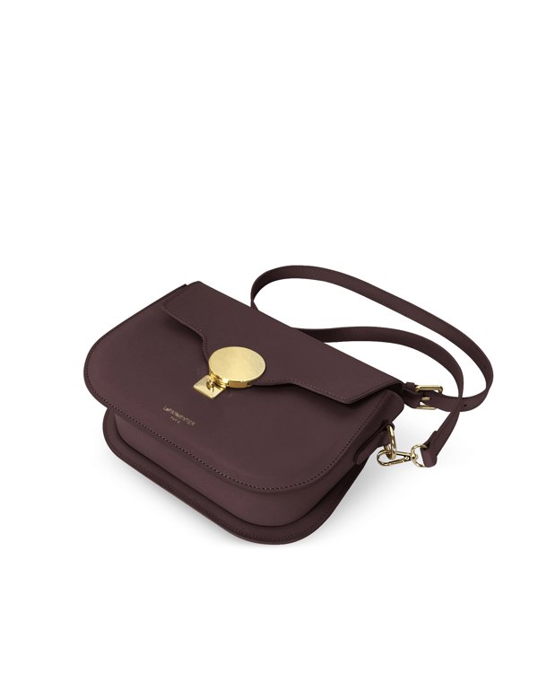 Le Parmentier San Pedro Shoulder Bag - Wine Red
