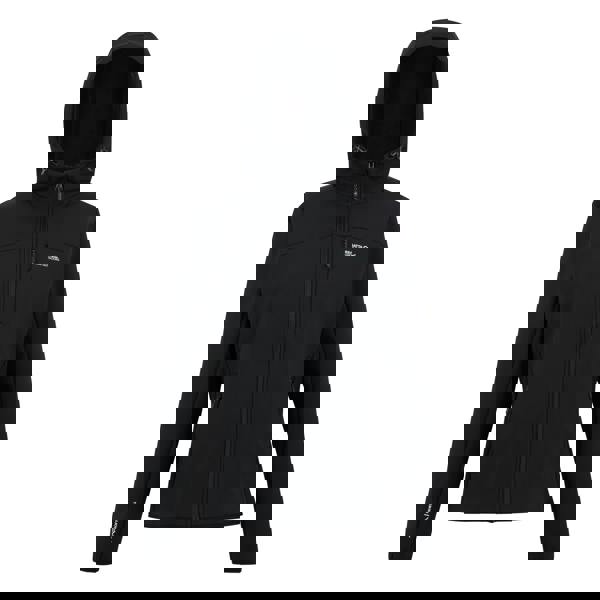 Regatta Womens/Ladies Ossek Soft Shell Jacket - Black - 