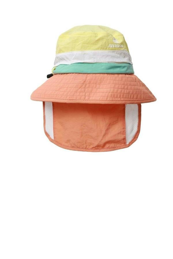 Anniou UPF 50+ Color-Block Kids’ Bucket Hat