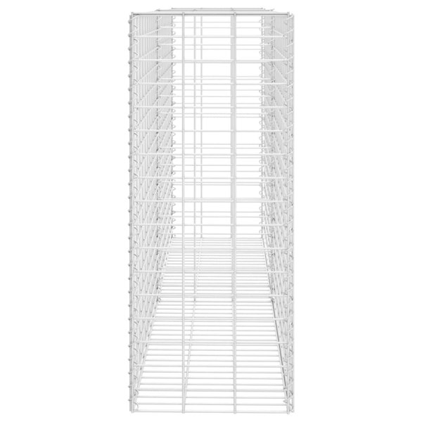 Berkfield Gabion Basket Galvanised Steel 85x30x200 cm