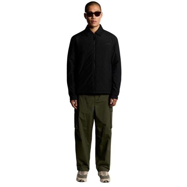 Lyle & Scott Black Collared Puffer Jacket XS