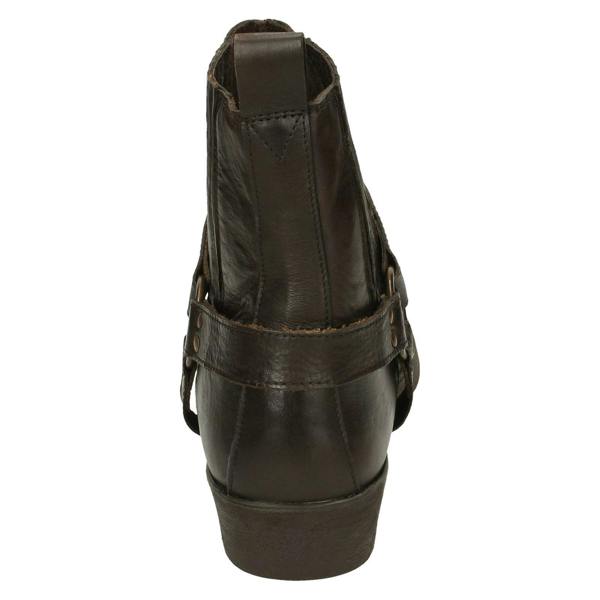 Maverick Mens Maverick Leather Ankle Cowboy Boots A3003