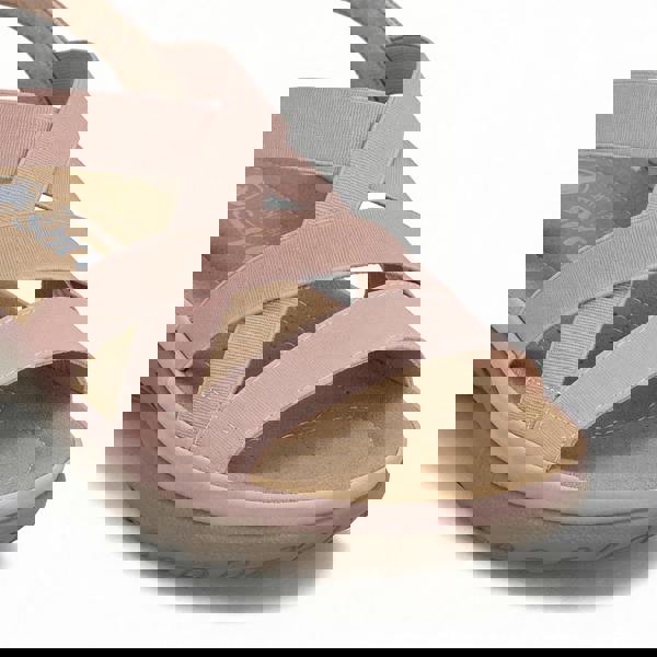 Rieker Rieker 64857 Womens Ankle Strap Sandals Rose