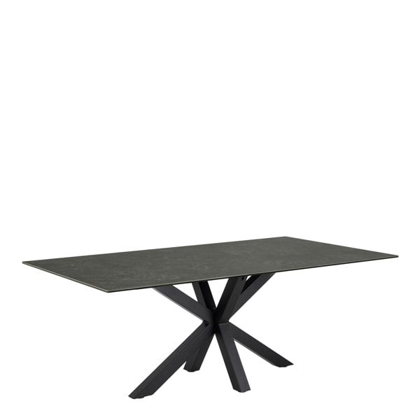Furniture To Go Heaven Dining Table with Ceramic Black Top
