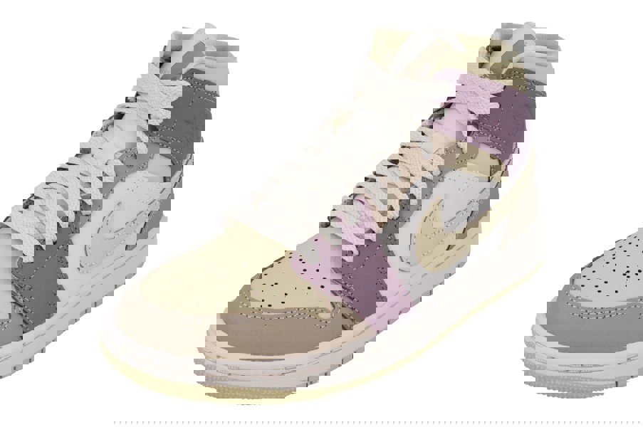 Nike Air Jordan 1 Mid Womens Trainers Hv2370  100 - Light Orewood Brown Team Gold Khaki 100 - Photo 0