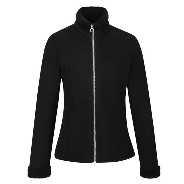 Regatta Womens/Ladies Brandall Heavyweight Fleece Jacket - Black