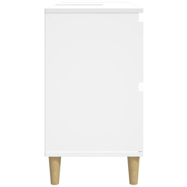 Berkfield Sink Cabinet White 80x33x60 cm Engineered Wood