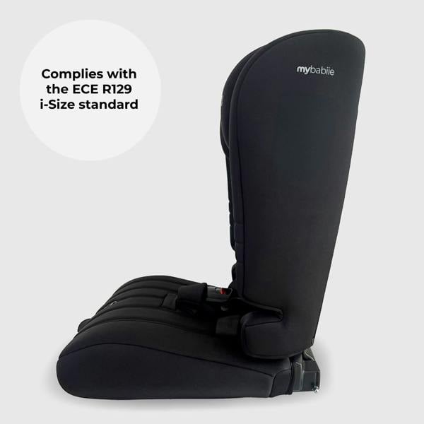 My Babiie MBCS50 Toddler to Booster R129 Car Seat - Black Leopard