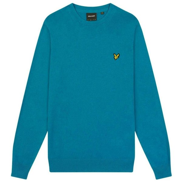 Lyle & Scott Brand Logo Leisure Blue Jumper S
