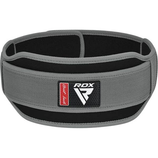 RDX Sports WEIGHT LIFTING DOUBLE BELT RX5 GREY