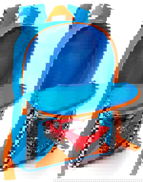 Hot Wheels Boys Blue Backpack (One Size)