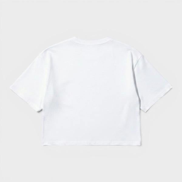 Diesel T-Rowylabel T-Shirt White Red
