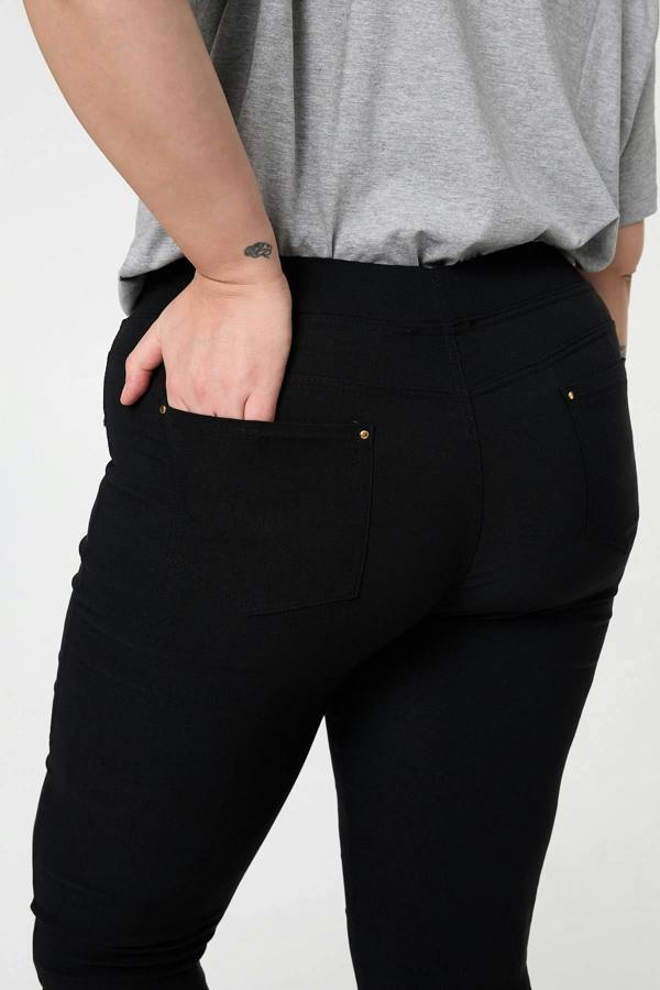 Black | Curve Stretchy High Waist Jeggings