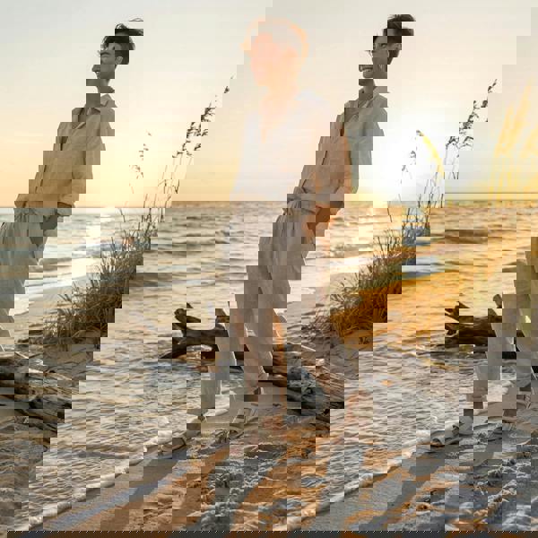 Free Spirit GRENADA Cross Strap Sandals   in  Light Brown