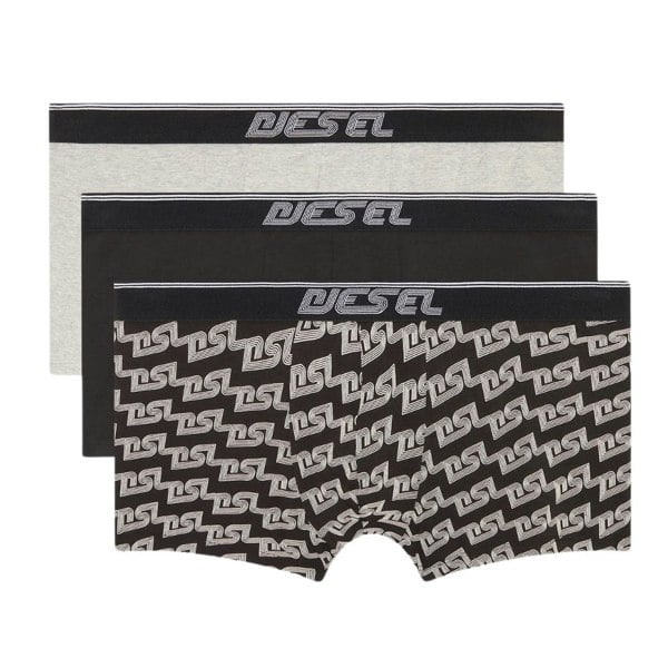 Diesel Plain Boxer Shorts Three Pack S