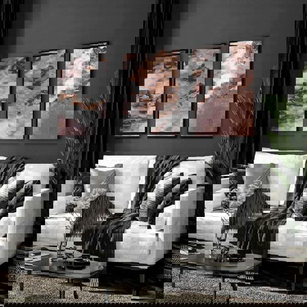 Contemporary Wall Art Decor | set of 3 framed wall art prints