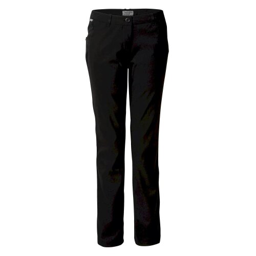 Craghoppers Womens/Ladies Kiwi Pro II Hiking Trousers - Black - Black - 100% Mixed
