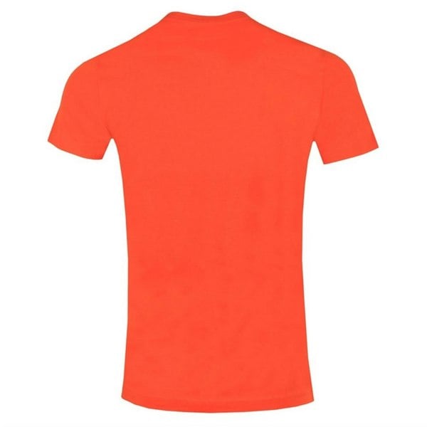 Diesel Power Station Logo Spicy Orange T-Shirt XXS