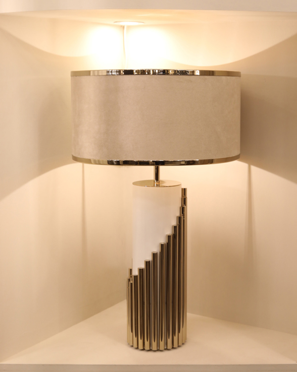 Castro Lighting Aurum Symphony Table Lamp with Luxury Shade