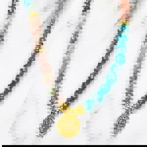 Myga Essence Mala Bead Necklace