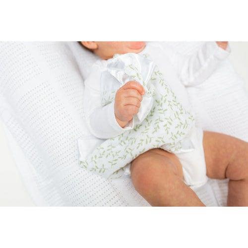 Lulujo - Muslin Security Comforter Blanket - Greenery 2 Pack