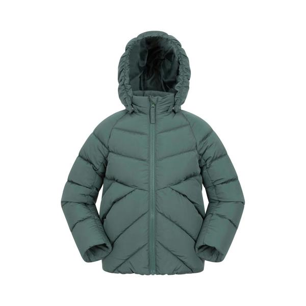Mountain Warehouse Childrens/Kids Chill Padded Jacket - Green - 