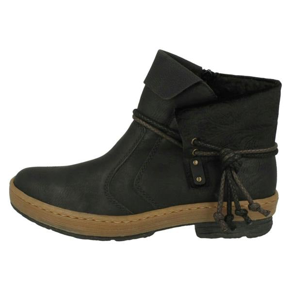 Rieker Ladies Rieker Casual Ankle Boots Z6771