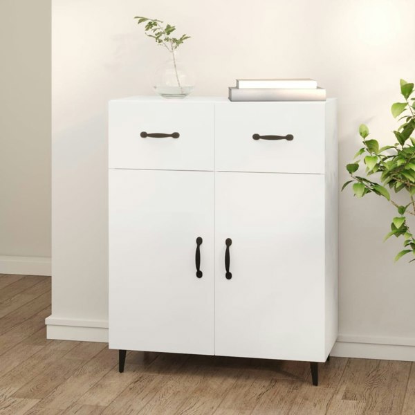 Berkfield Sideboard White 69.5x34x90 cm Engineered Wood