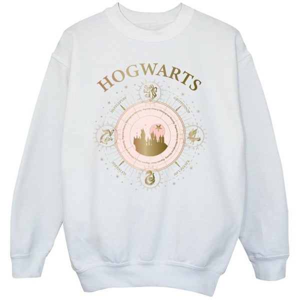 Harry Potter Girls Hogwarts Constellation Sweatshirt - White